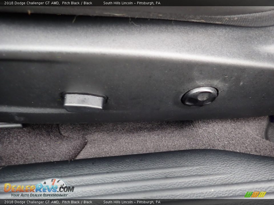 2018 Dodge Challenger GT AWD Pitch Black / Black Photo #19