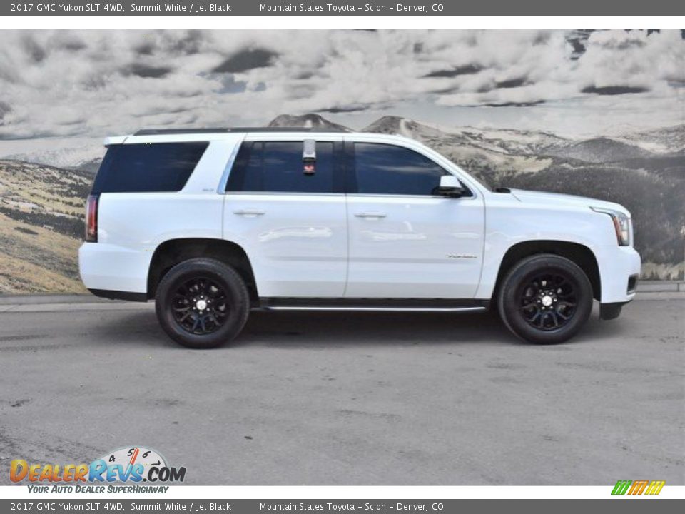 2017 GMC Yukon SLT 4WD Summit White / Jet Black Photo #2