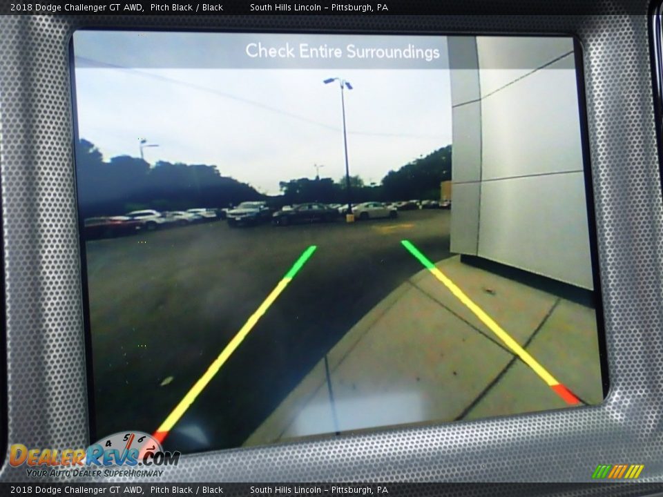 2018 Dodge Challenger GT AWD Pitch Black / Black Photo #25