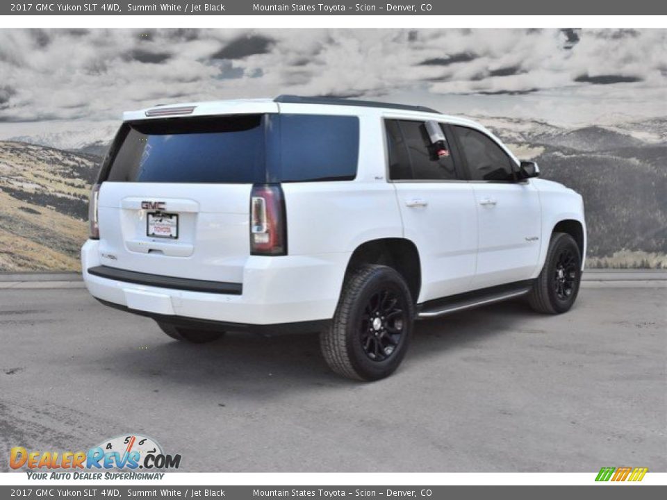 2017 GMC Yukon SLT 4WD Summit White / Jet Black Photo #3