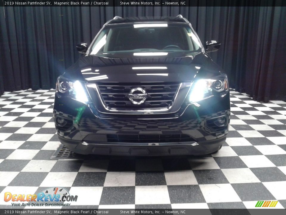 2019 Nissan Pathfinder SV Magnetic Black Pearl / Charcoal Photo #3