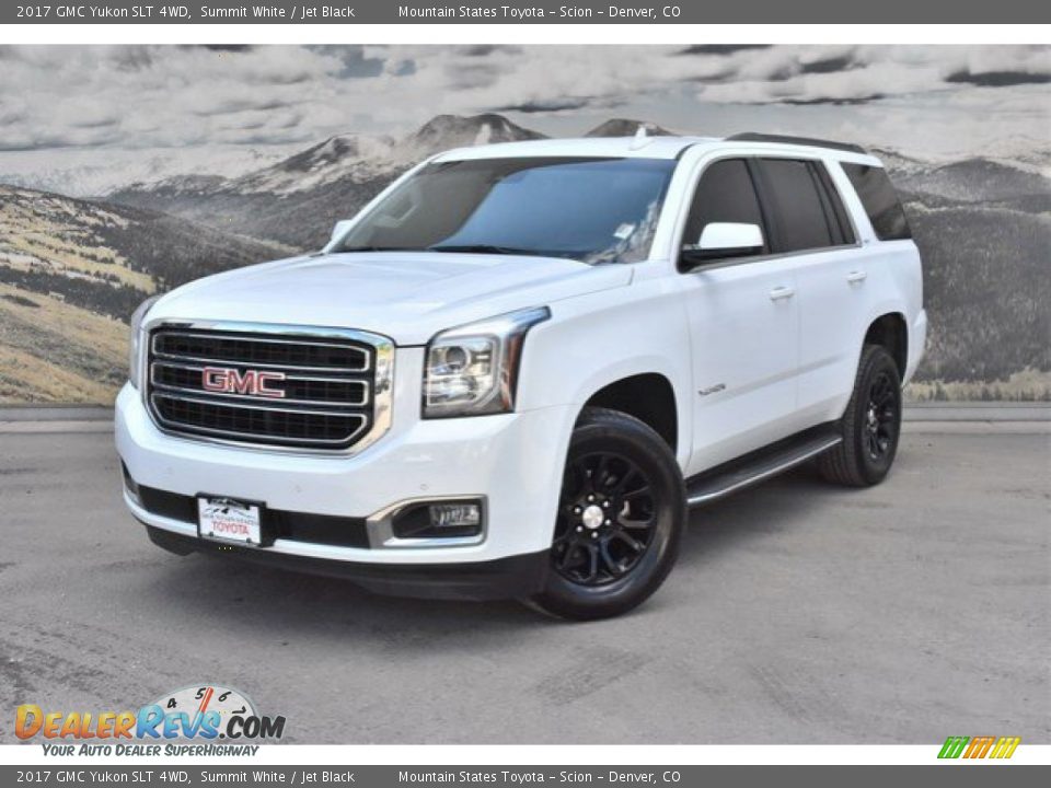 2017 GMC Yukon SLT 4WD Summit White / Jet Black Photo #5