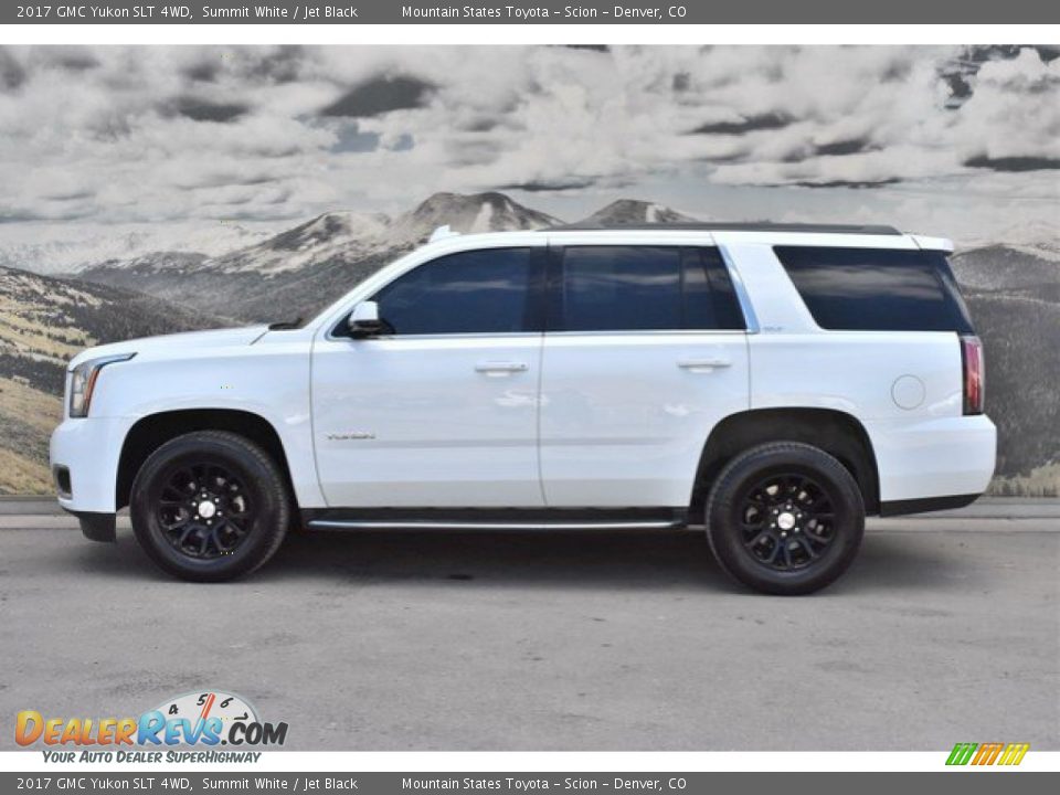2017 GMC Yukon SLT 4WD Summit White / Jet Black Photo #6