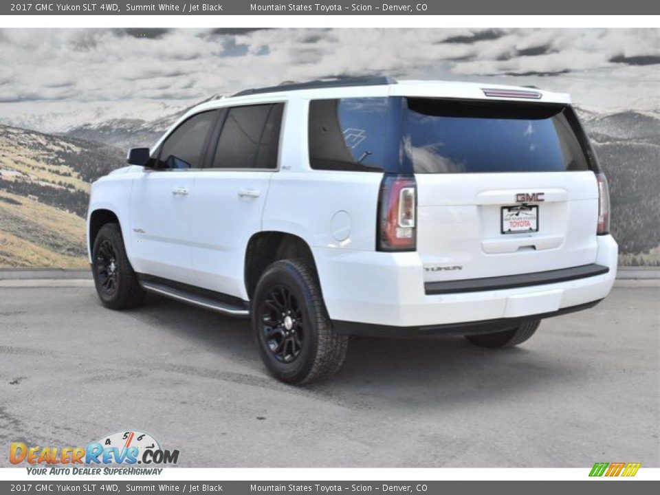 2017 GMC Yukon SLT 4WD Summit White / Jet Black Photo #7