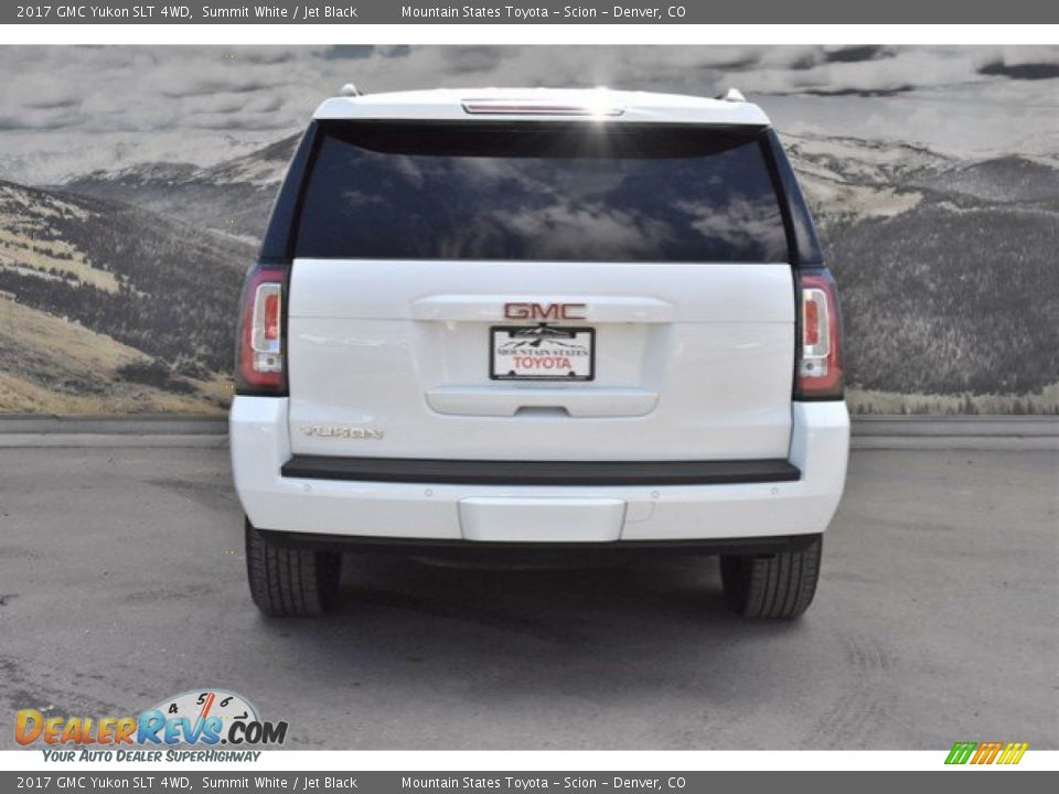 2017 GMC Yukon SLT 4WD Summit White / Jet Black Photo #8
