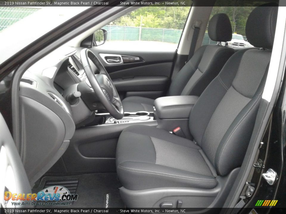 2019 Nissan Pathfinder SV Magnetic Black Pearl / Charcoal Photo #10