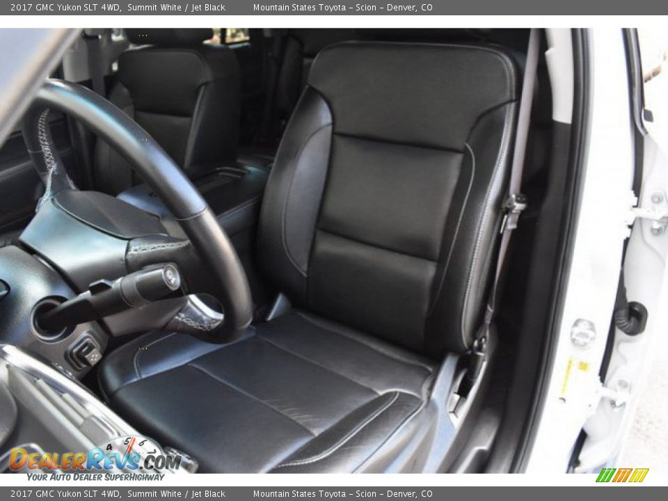 2017 GMC Yukon SLT 4WD Summit White / Jet Black Photo #12