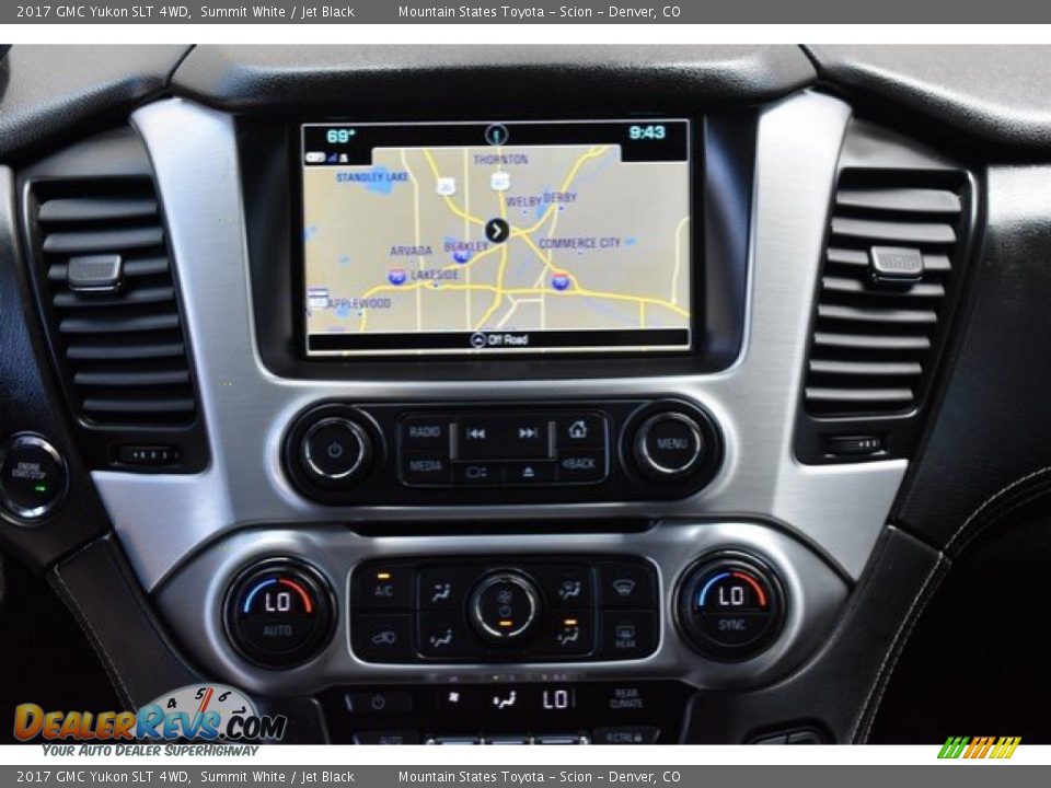 2017 GMC Yukon SLT 4WD Summit White / Jet Black Photo #14