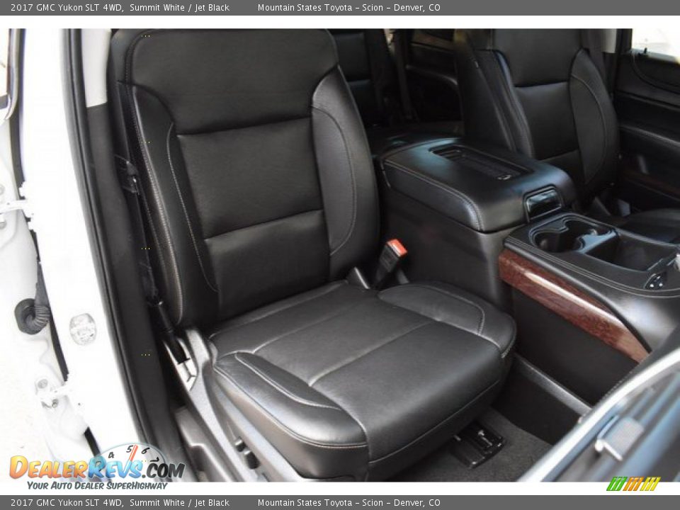 2017 GMC Yukon SLT 4WD Summit White / Jet Black Photo #18
