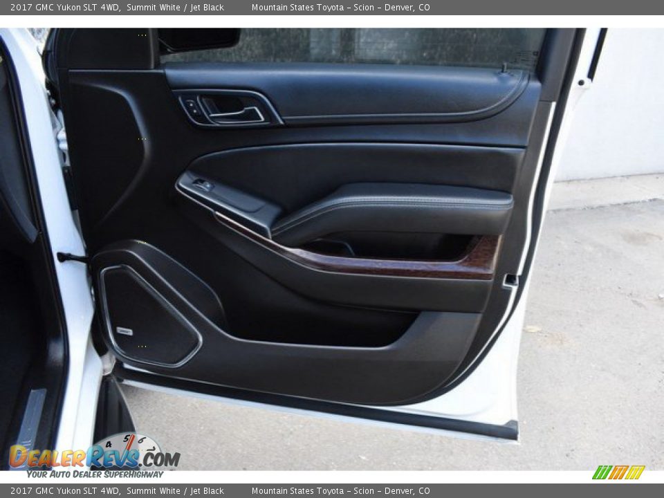 2017 GMC Yukon SLT 4WD Summit White / Jet Black Photo #26