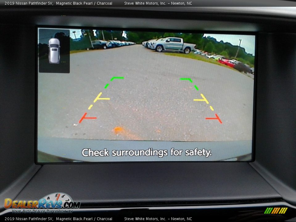 2019 Nissan Pathfinder SV Magnetic Black Pearl / Charcoal Photo #26