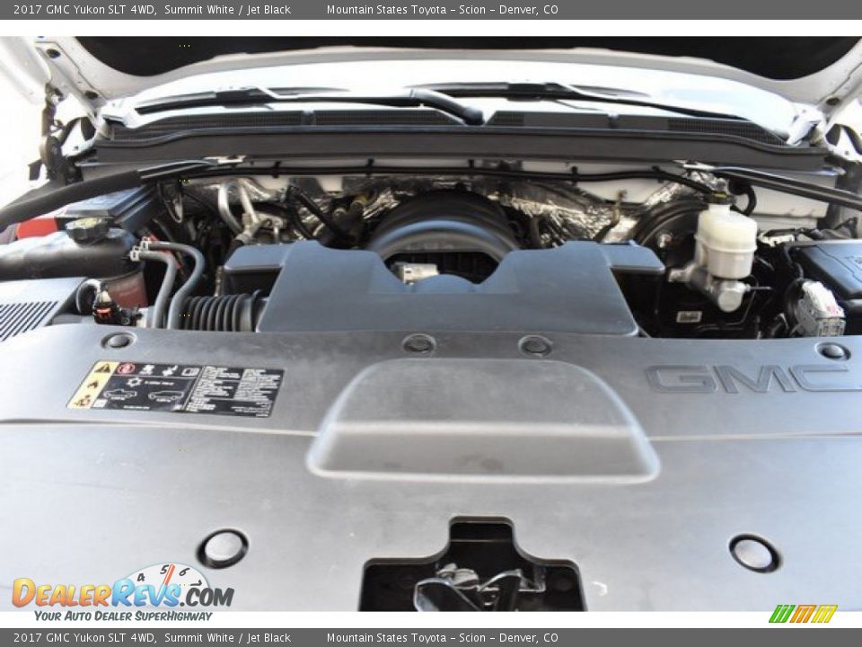 2017 GMC Yukon SLT 4WD Summit White / Jet Black Photo #28