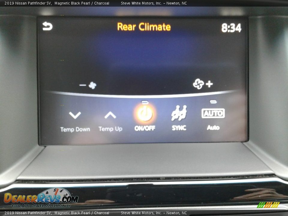 2019 Nissan Pathfinder SV Magnetic Black Pearl / Charcoal Photo #28