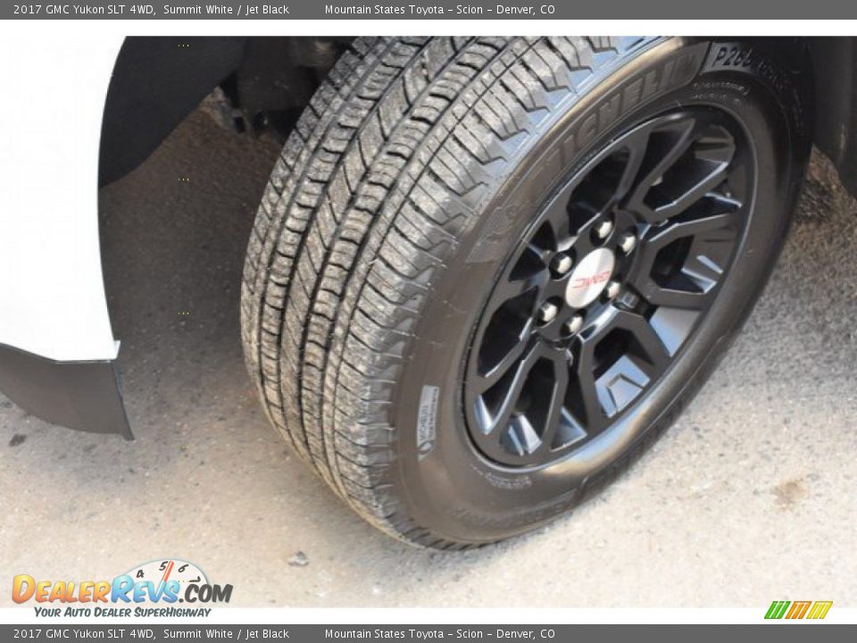 2017 GMC Yukon SLT 4WD Summit White / Jet Black Photo #29