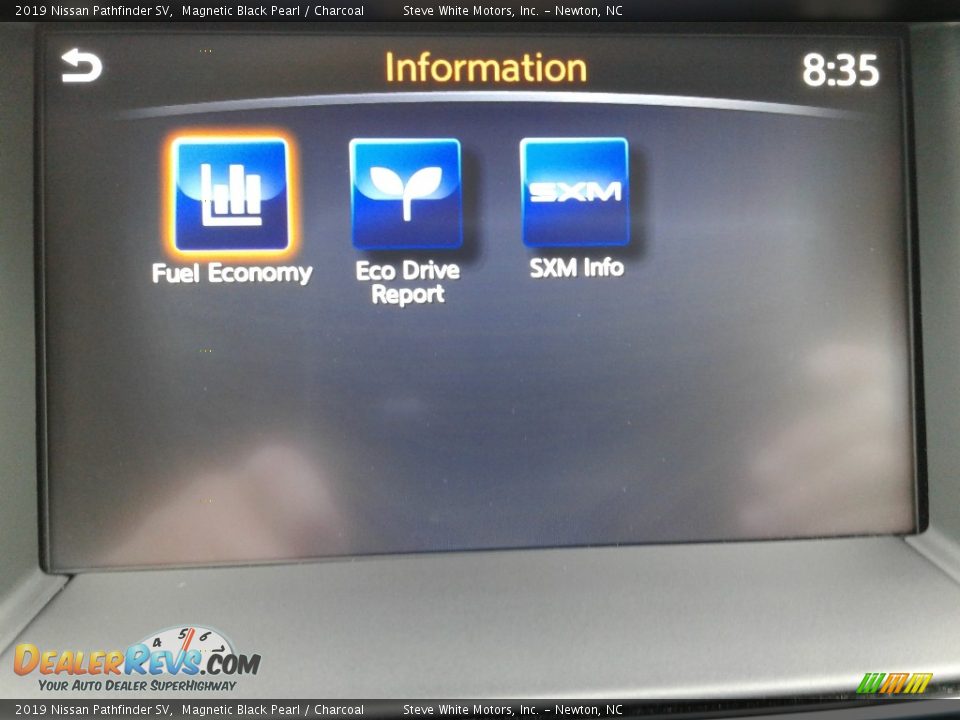 2019 Nissan Pathfinder SV Magnetic Black Pearl / Charcoal Photo #30