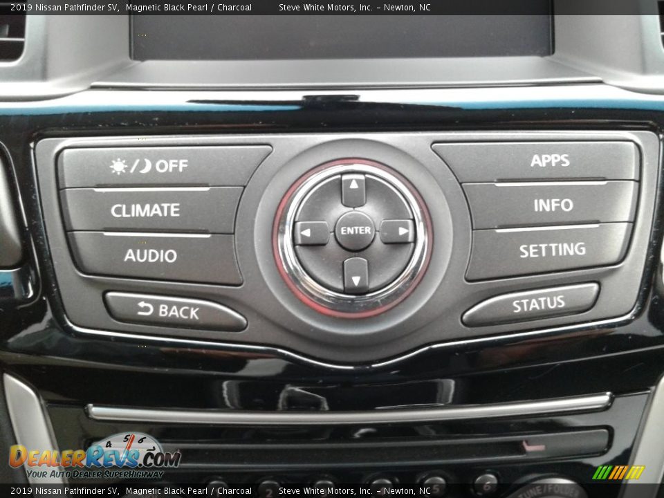 2019 Nissan Pathfinder SV Magnetic Black Pearl / Charcoal Photo #31