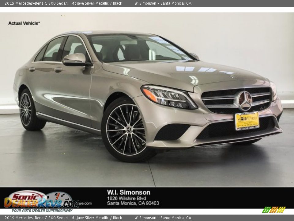 2019 Mercedes-Benz C 300 Sedan Mojave Silver Metallic / Black Photo #1