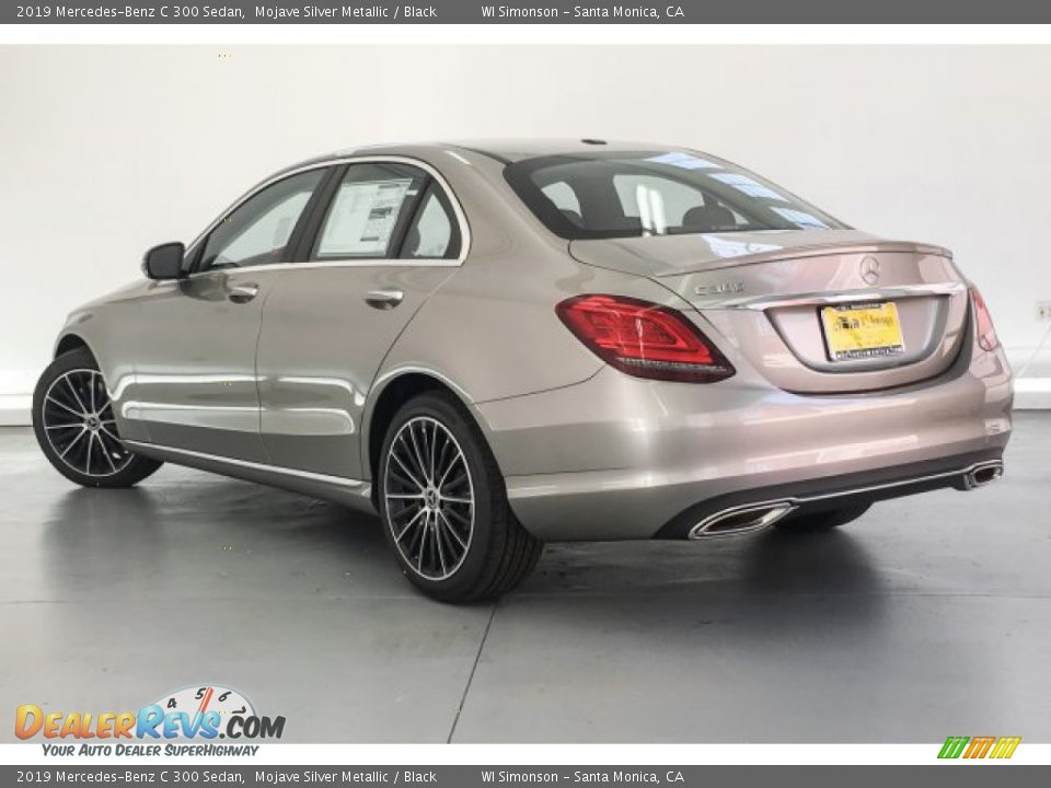2019 Mercedes-Benz C 300 Sedan Mojave Silver Metallic / Black Photo #2