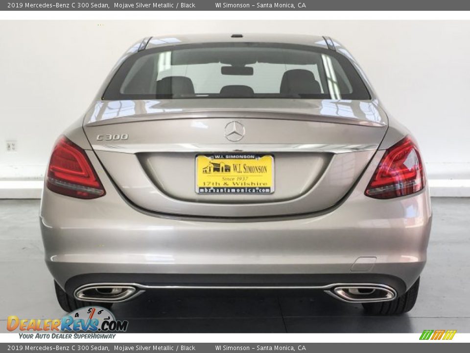 2019 Mercedes-Benz C 300 Sedan Mojave Silver Metallic / Black Photo #3