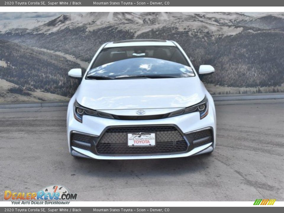 2020 Toyota Corolla SE Super White / Black Photo #2