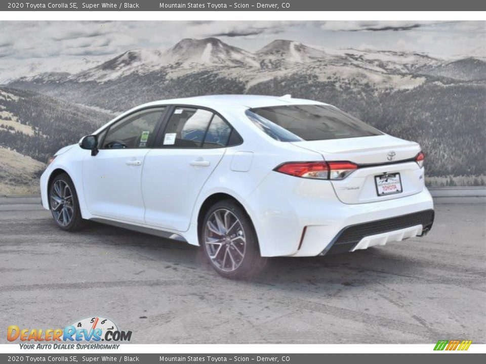2020 Toyota Corolla SE Super White / Black Photo #3