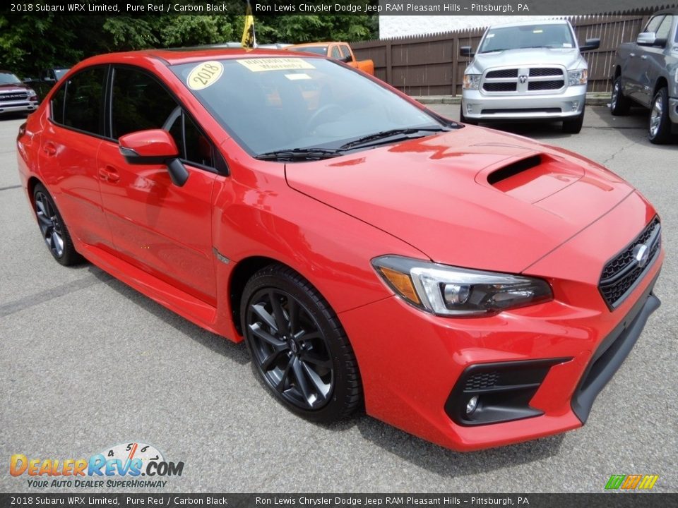 Front 3/4 View of 2018 Subaru WRX Limited Photo #7
