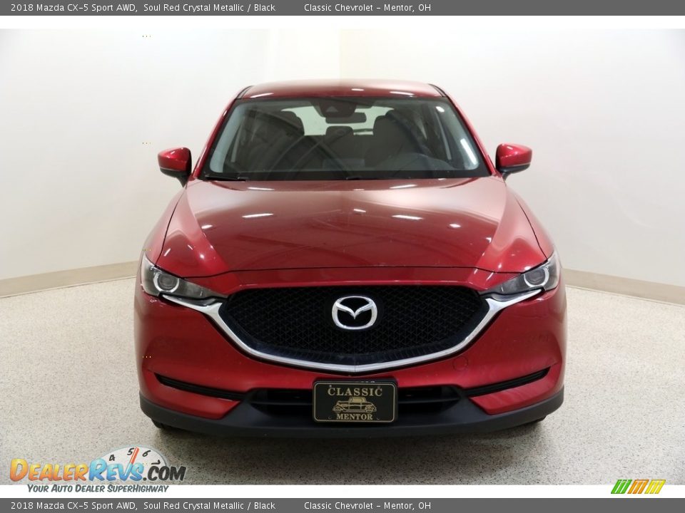 2018 Mazda CX-5 Sport AWD Soul Red Crystal Metallic / Black Photo #2
