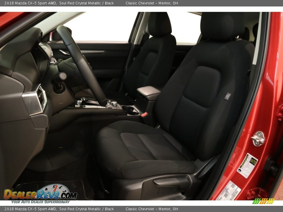 2018 Mazda CX-5 Sport AWD Soul Red Crystal Metallic / Black Photo #5