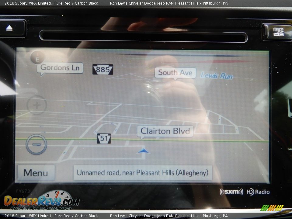 2018 Subaru WRX Limited Pure Red / Carbon Black Photo #18