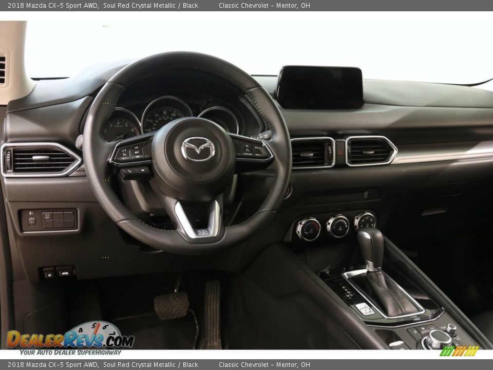 2018 Mazda CX-5 Sport AWD Soul Red Crystal Metallic / Black Photo #6