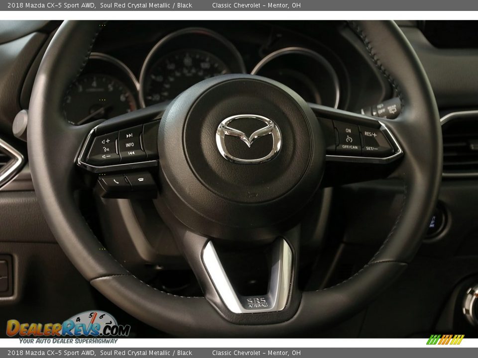 2018 Mazda CX-5 Sport AWD Soul Red Crystal Metallic / Black Photo #7