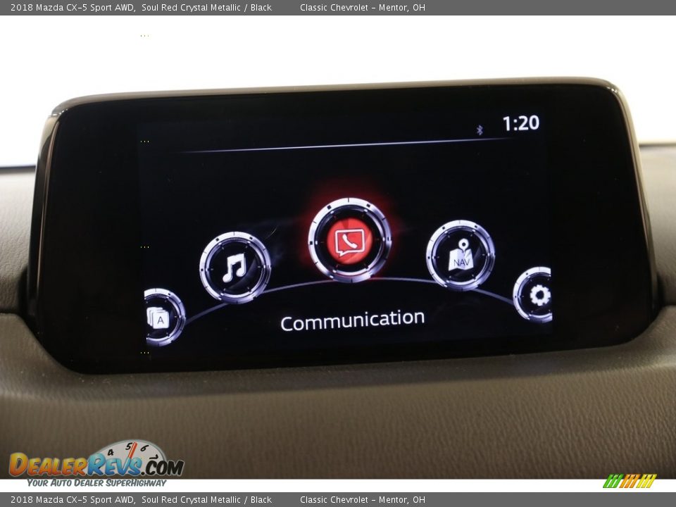 2018 Mazda CX-5 Sport AWD Soul Red Crystal Metallic / Black Photo #10
