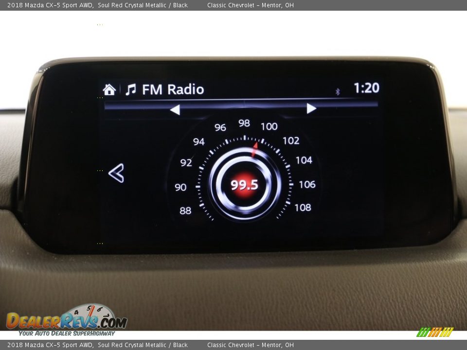 2018 Mazda CX-5 Sport AWD Soul Red Crystal Metallic / Black Photo #12