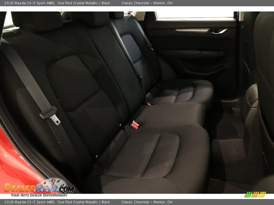 2018 Mazda CX-5 Sport AWD Soul Red Crystal Metallic / Black Photo #16