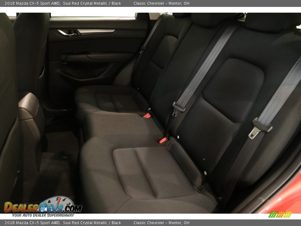 2018 Mazda CX-5 Sport AWD Soul Red Crystal Metallic / Black Photo #17