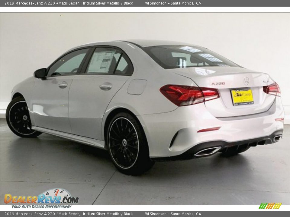 2019 Mercedes-Benz A 220 4Matic Sedan Iridium Silver Metallic / Black Photo #2