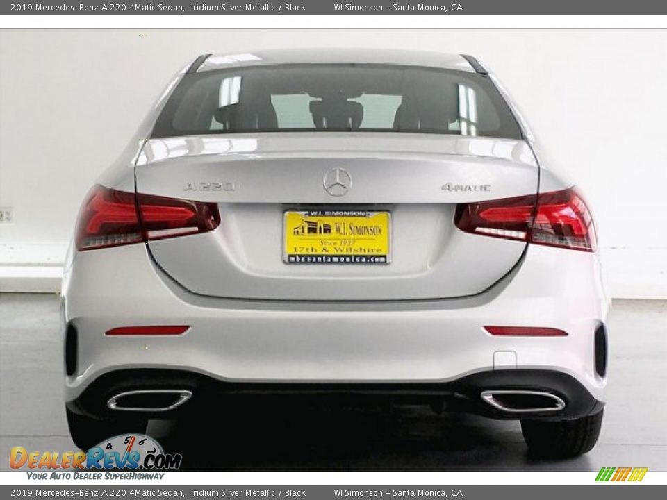 2019 Mercedes-Benz A 220 4Matic Sedan Iridium Silver Metallic / Black Photo #3