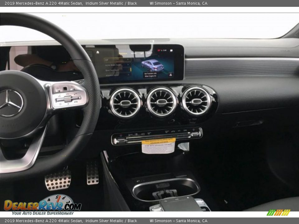 2019 Mercedes-Benz A 220 4Matic Sedan Iridium Silver Metallic / Black Photo #6