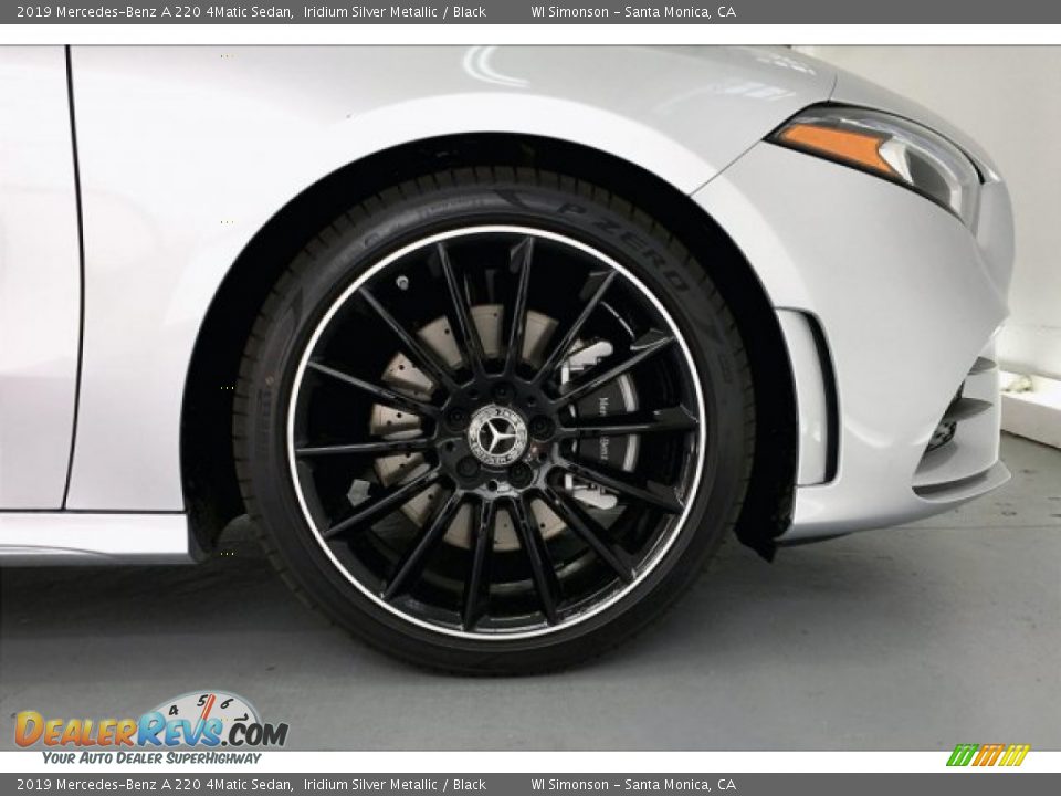 2019 Mercedes-Benz A 220 4Matic Sedan Iridium Silver Metallic / Black Photo #9