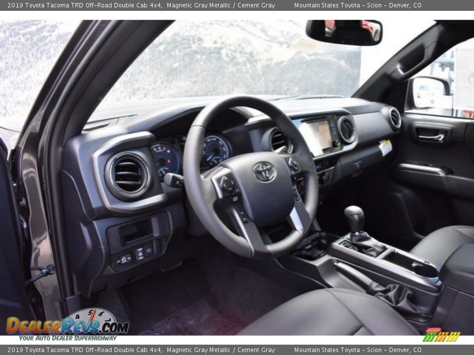 2019 Toyota Tacoma TRD Off-Road Double Cab 4x4 Magnetic Gray Metallic / Cement Gray Photo #5