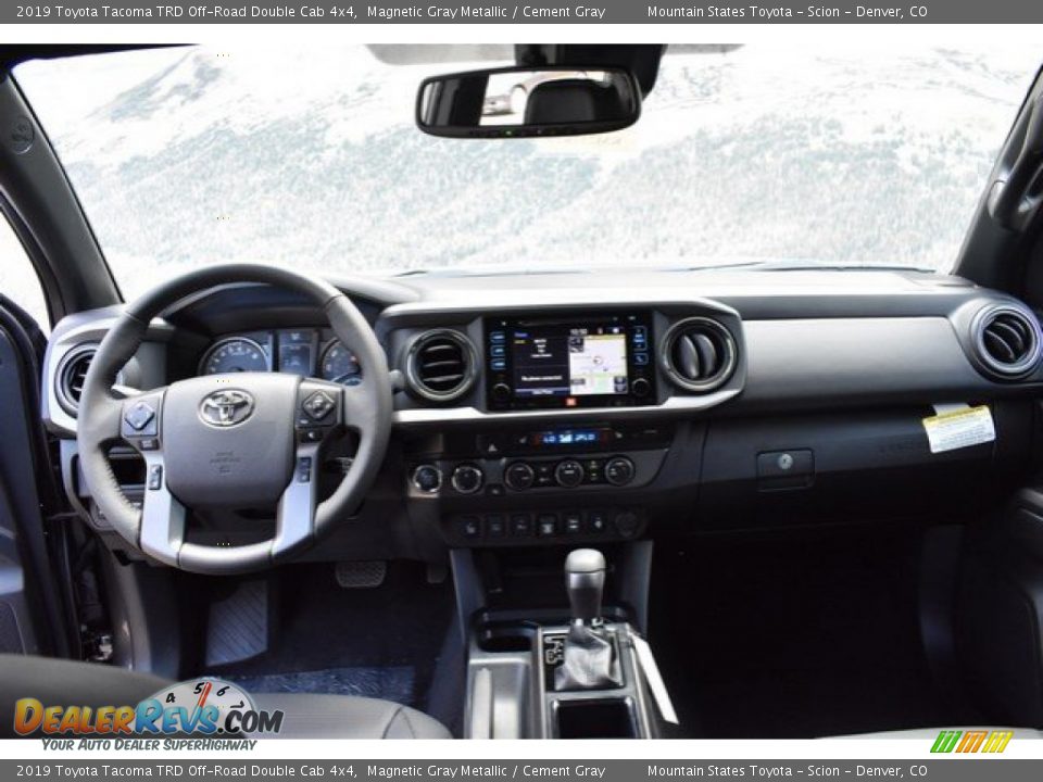 2019 Toyota Tacoma TRD Off-Road Double Cab 4x4 Magnetic Gray Metallic / Cement Gray Photo #7