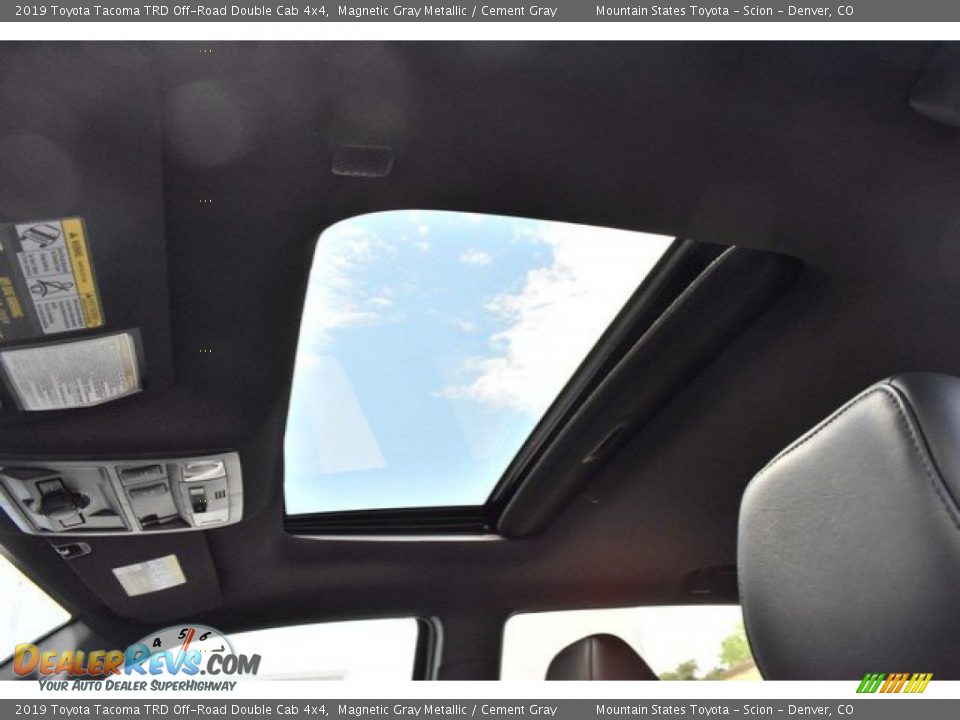 2019 Toyota Tacoma TRD Off-Road Double Cab 4x4 Magnetic Gray Metallic / Cement Gray Photo #8