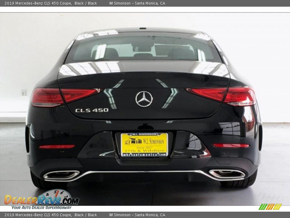 2019 Mercedes-Benz CLS 450 Coupe Black / Black Photo #3