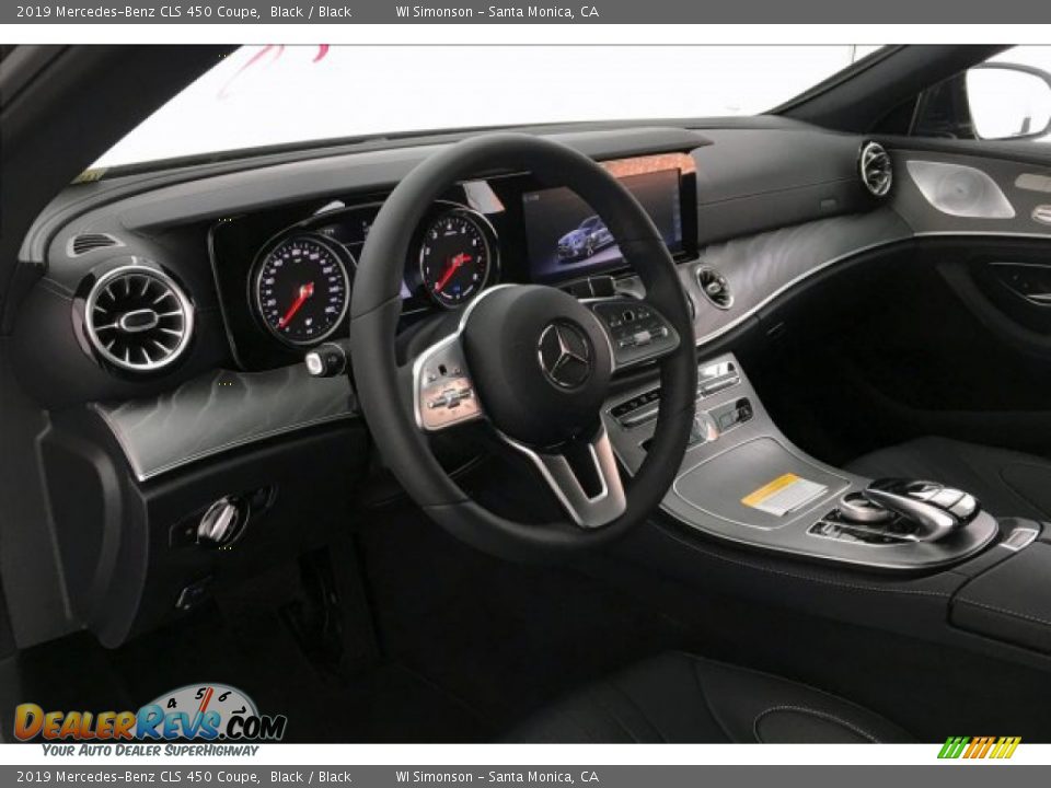 2019 Mercedes-Benz CLS 450 Coupe Black / Black Photo #4
