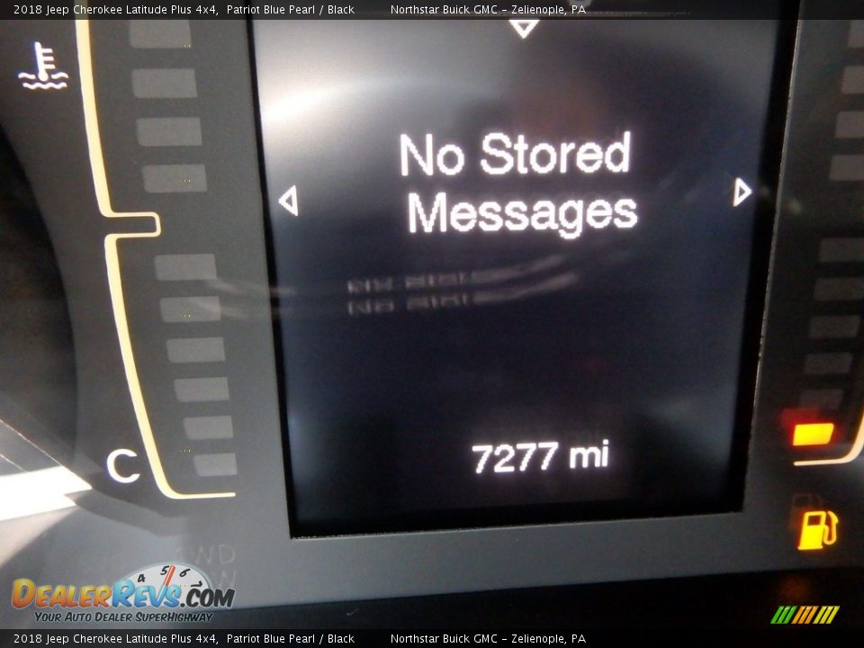 2018 Jeep Cherokee Latitude Plus 4x4 Patriot Blue Pearl / Black Photo #30