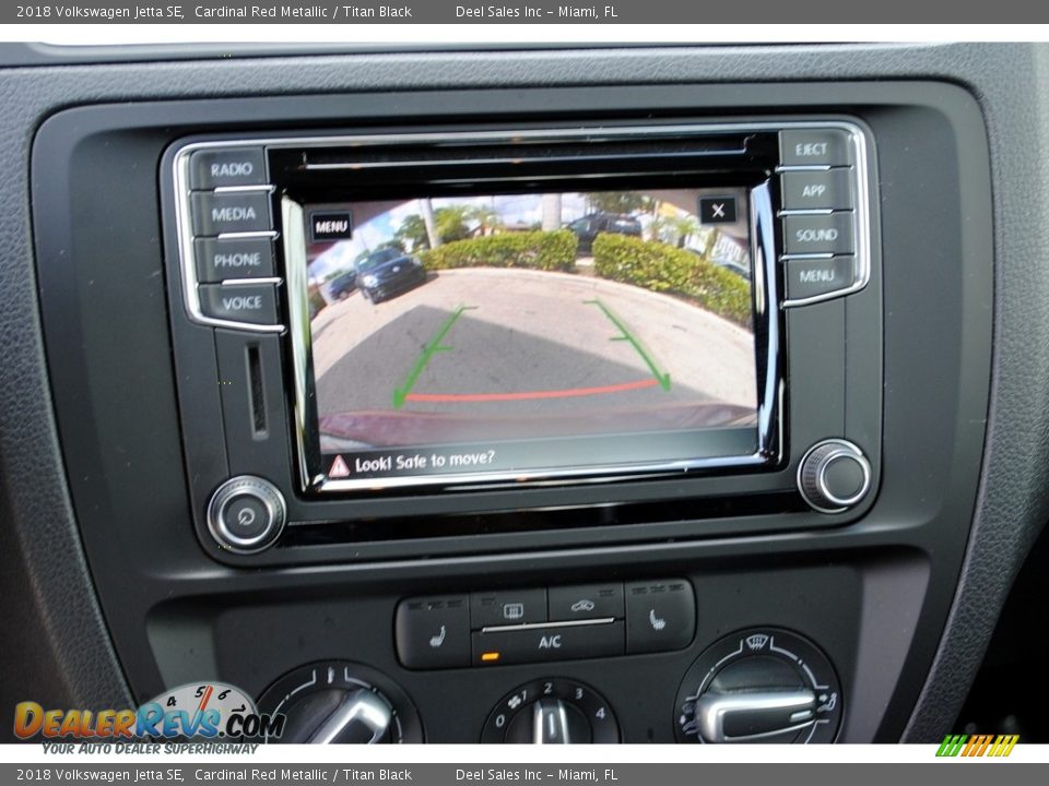 2018 Volkswagen Jetta SE Cardinal Red Metallic / Titan Black Photo #17