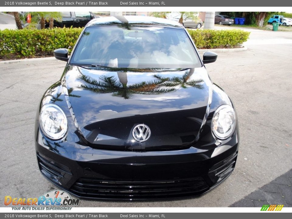 2018 Volkswagen Beetle S Deep Black Pearl / Titan Black Photo #3