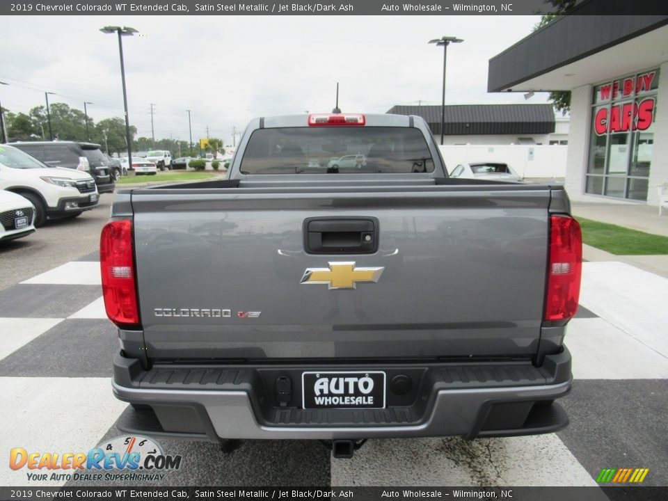2019 Chevrolet Colorado WT Extended Cab Satin Steel Metallic / Jet Black/Dark Ash Photo #4