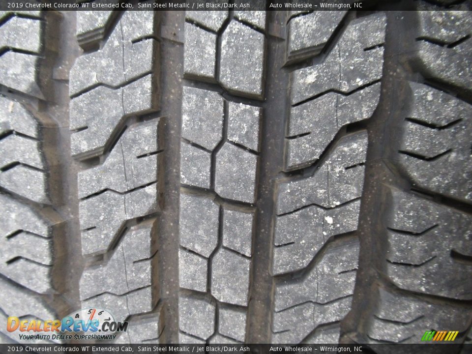 2019 Chevrolet Colorado WT Extended Cab Satin Steel Metallic / Jet Black/Dark Ash Photo #9