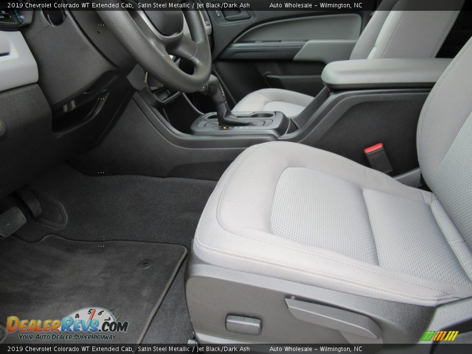 2019 Chevrolet Colorado WT Extended Cab Satin Steel Metallic / Jet Black/Dark Ash Photo #10